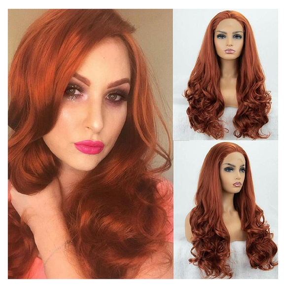 Copper Red Beauty Lace Front Wig